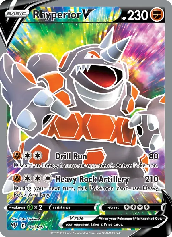 Rhyperior V, Darkness Ablaze 181/189