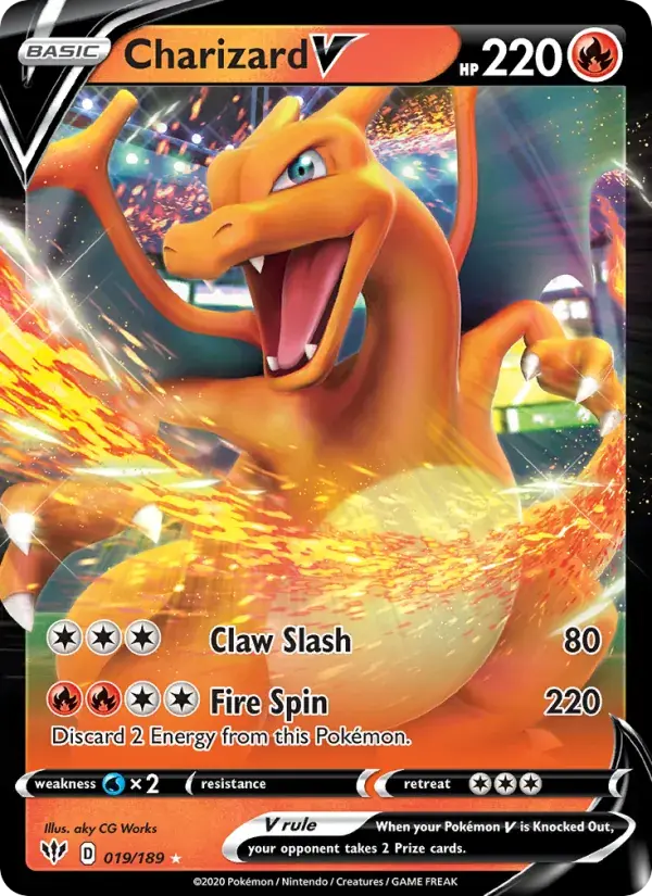 Charizard V, Darkness Ablaze 19/189