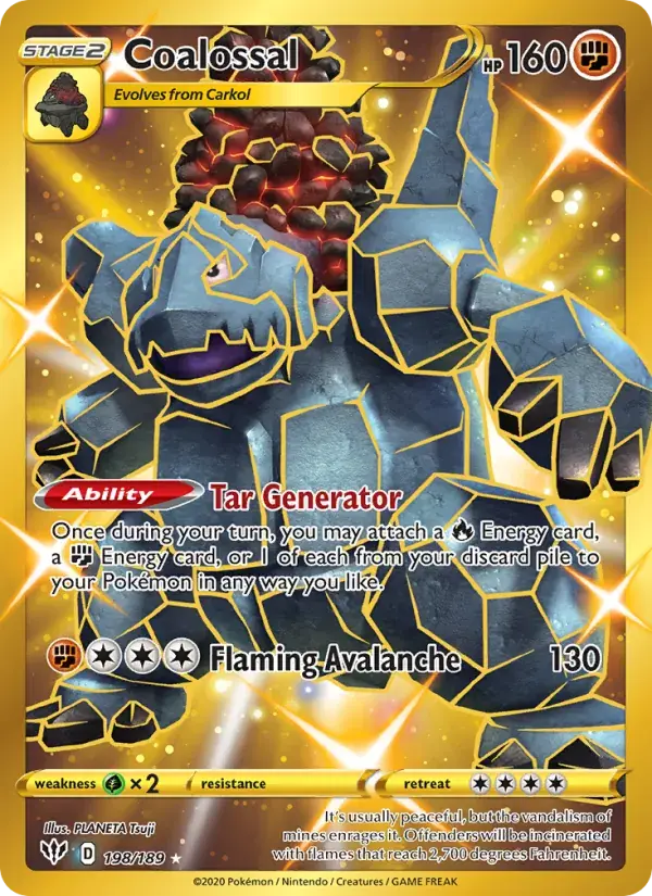 Coalossal, Darkness Ablaze 198/189