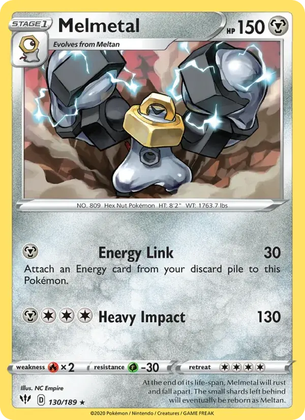 Melmetal, Darkness Ablaze 130/189