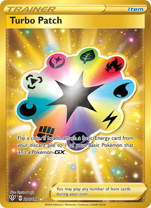 Turbo Patch, Darkness Ablaze 200/189