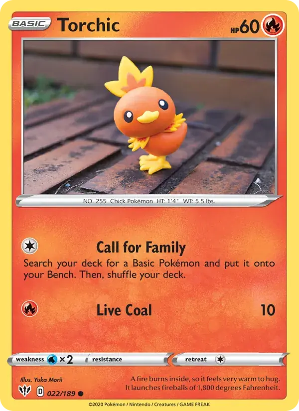 Torchic, Darkness Ablaze 22/189