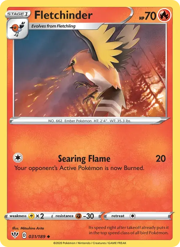 Fletchinder, Darkness Ablaze 31/189