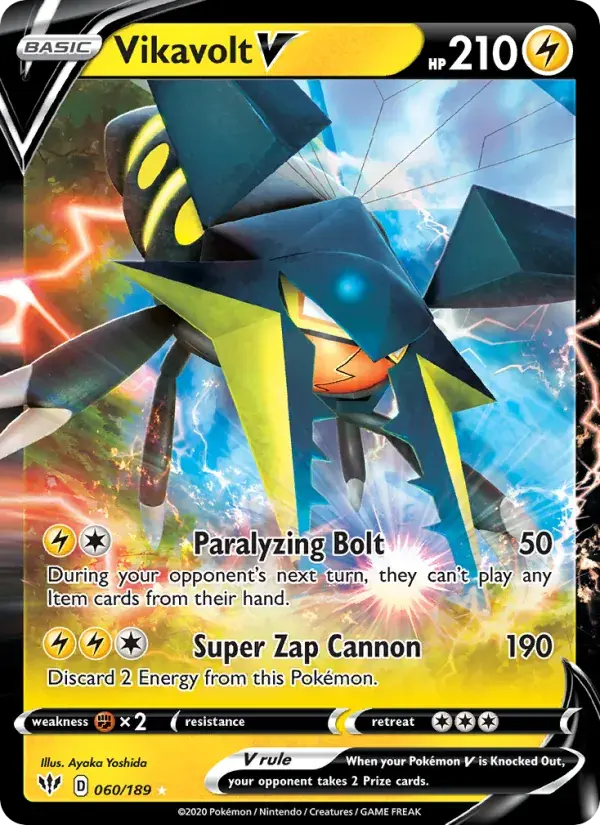 Vikavolt V, Darkness Ablaze 60/189