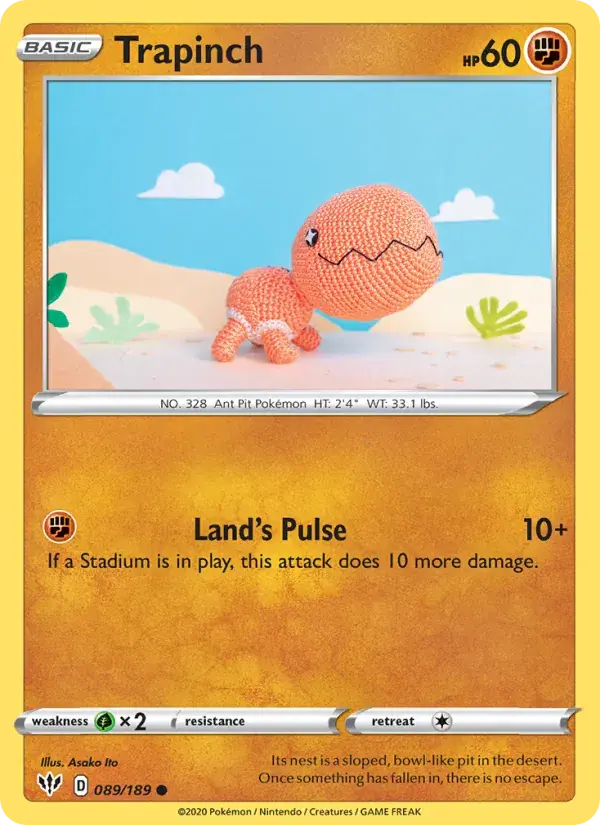 Trapinch, Darkness Ablaze 89/189