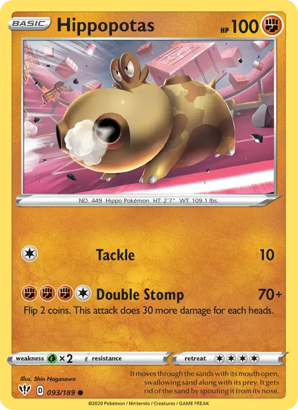Hippopotas, Darkness Ablaze 93/189
