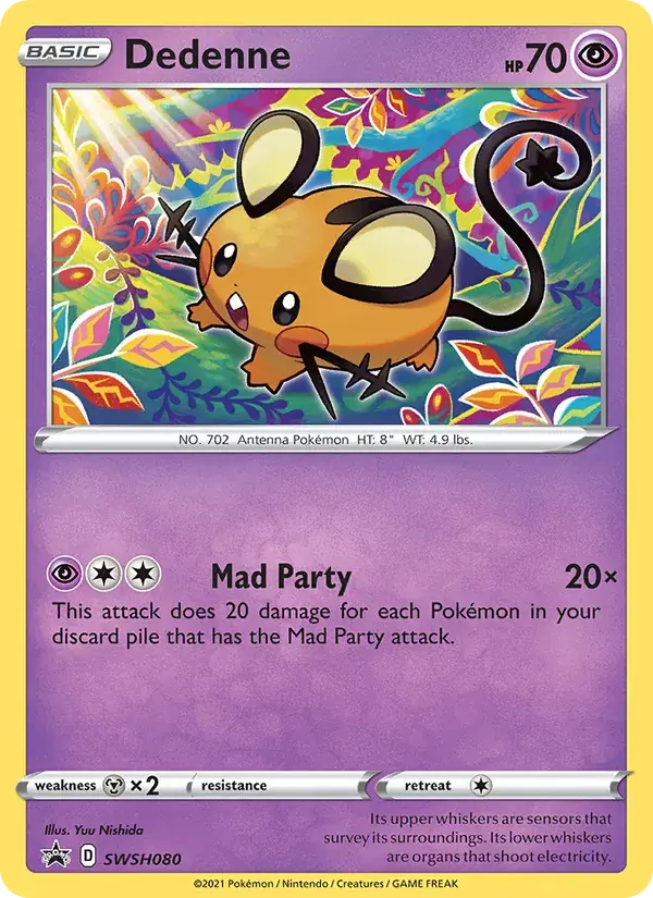Dedenne, SWSH Black Star Promos SWSH080/307