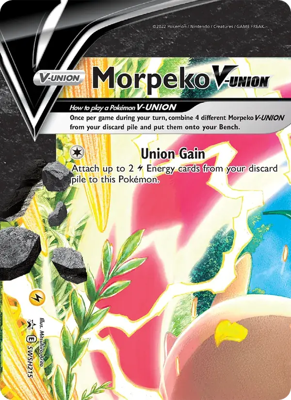 Morpeko V-UNION, SWSH Black Star Promos SWSH215/307