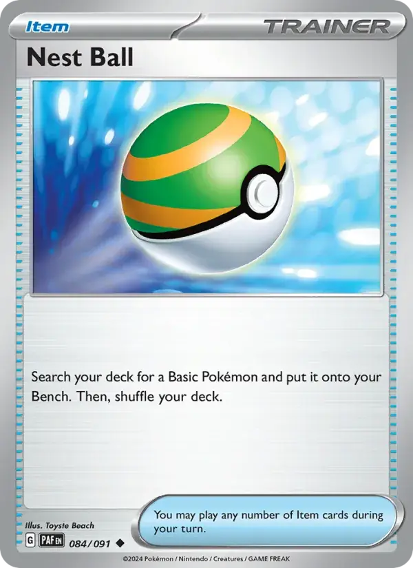 Nest Ball, Paldean Fates 084/91