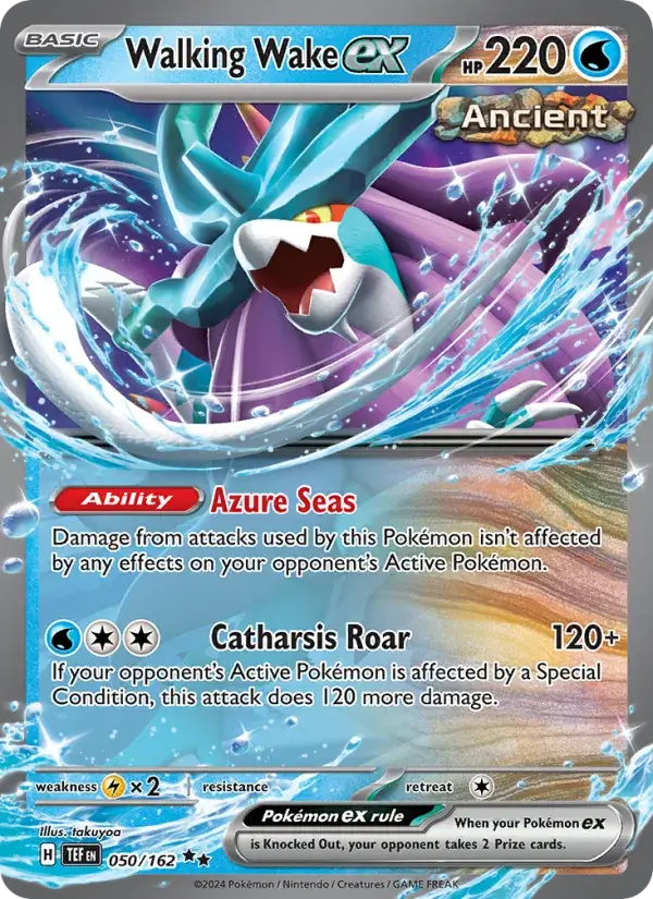 Walking Wake ex, Temporal Forces 050/162