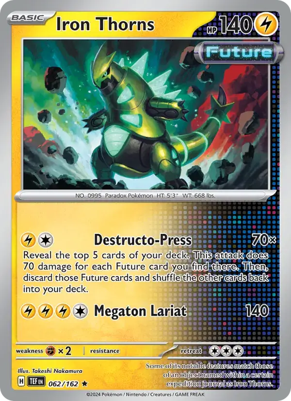 Iron Thorns, Temporal Forces 062/162