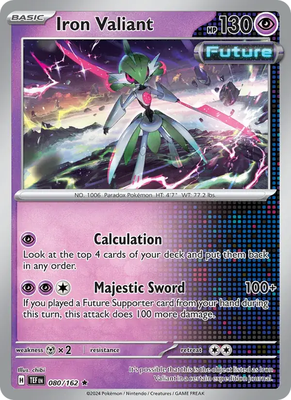 Iron Valiant, Temporal Forces 080/162