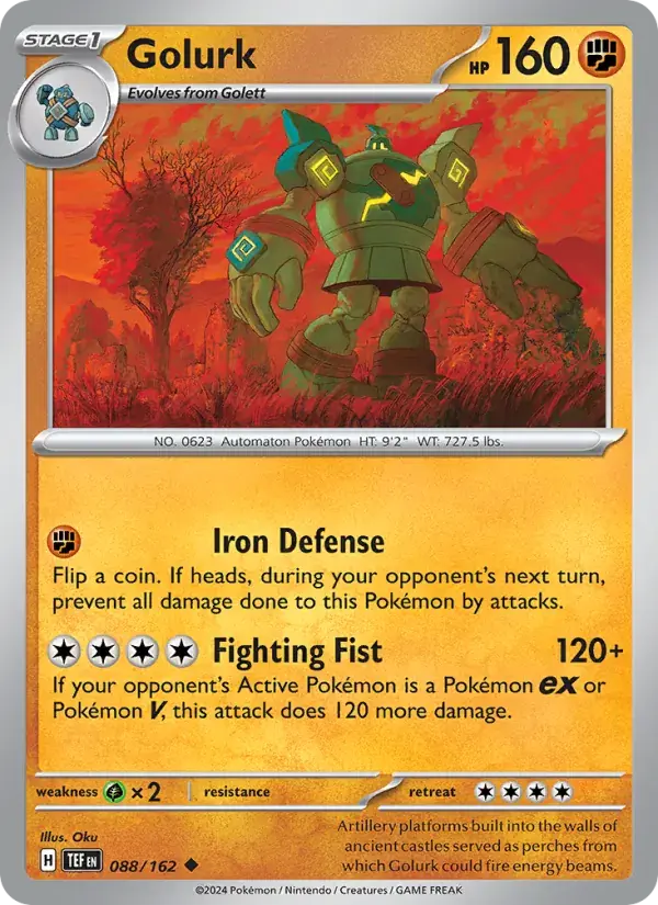 Golurk, Temporal Forces 088/162