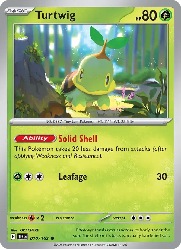 Turtwig, Temporal Forces 010/162