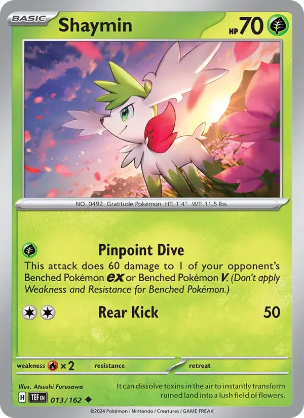 Shaymin, Temporal Forces 013/162