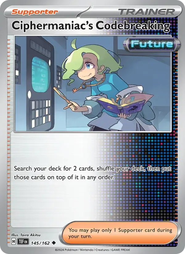Ciphermaniac's Codebreaking, Temporal Forces 145/162