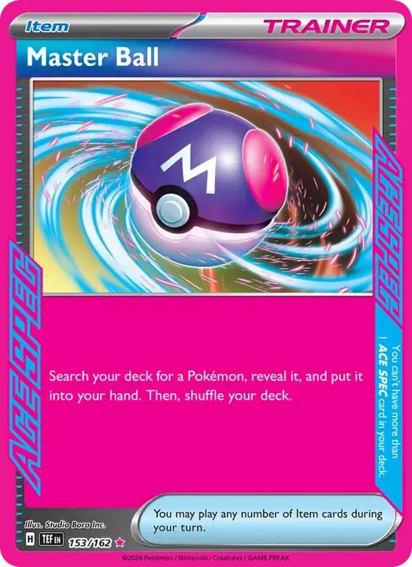 Master Ball, Temporal Forces 153/162