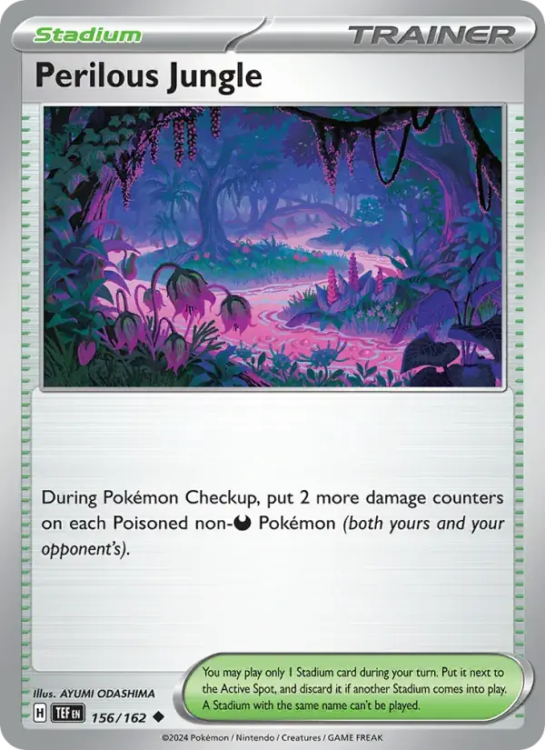 Perilous Jungle, Temporal Forces 156/162