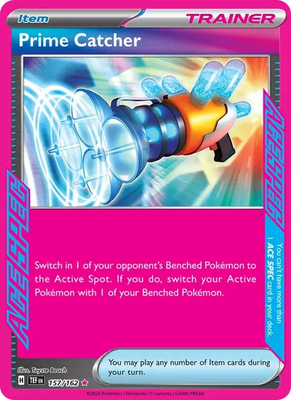 Prime Catcher, Temporal Forces 157/162