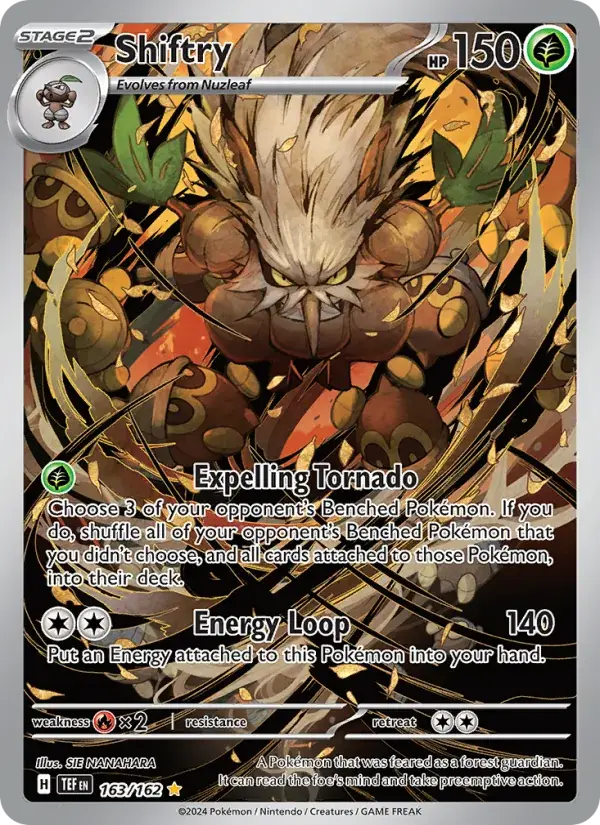 Shiftry, Temporal Forces 163/162