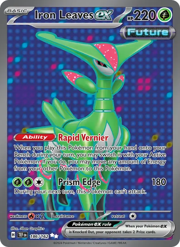 Iron Leaves ex, Temporal Forces 186/162
