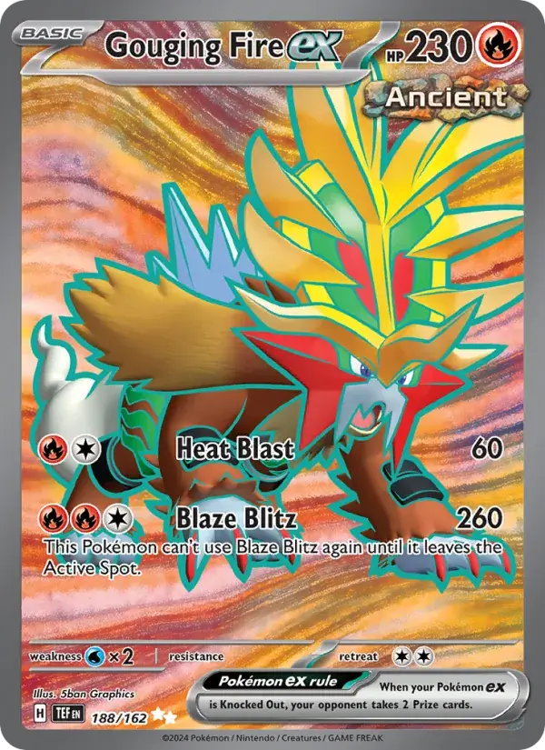 Gouging Fire ex, Temporal Forces 188/162