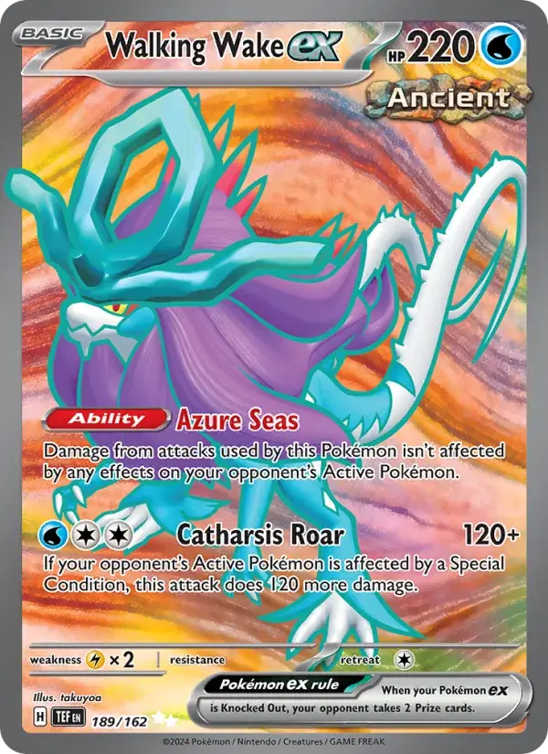 Walking Wake ex, Temporal Forces 189/162