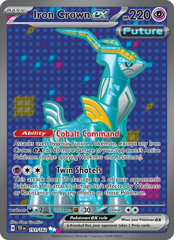 Iron Crown ex, Temporal Forces 191/162