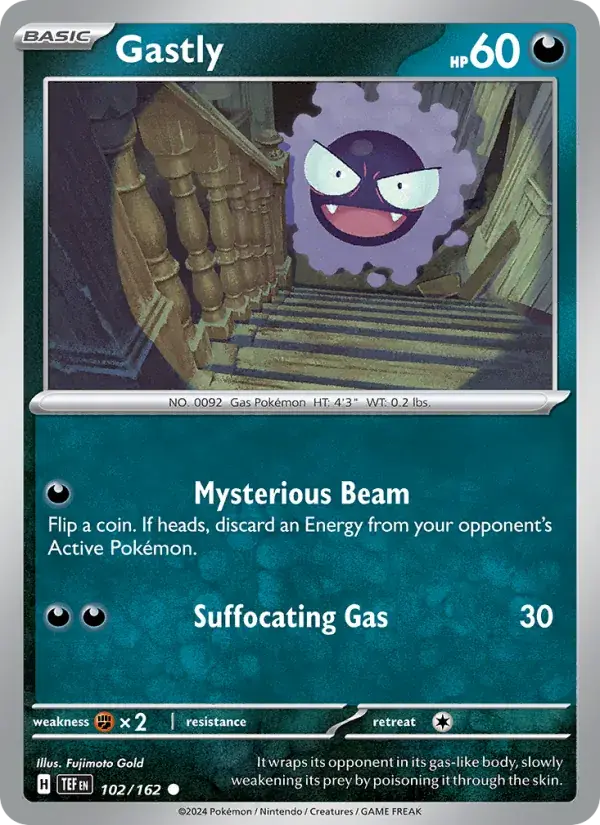 Gastly, Temporal Forces 102/162