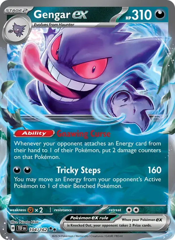 Gengar ex, Temporal Forces 104/162