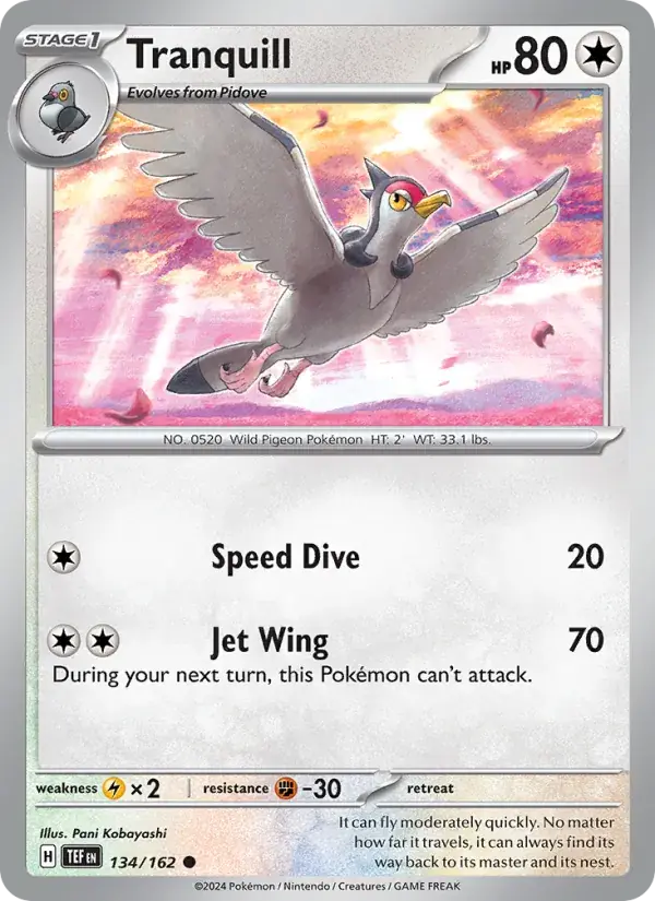 Tranquill, Temporal Forces 134/162