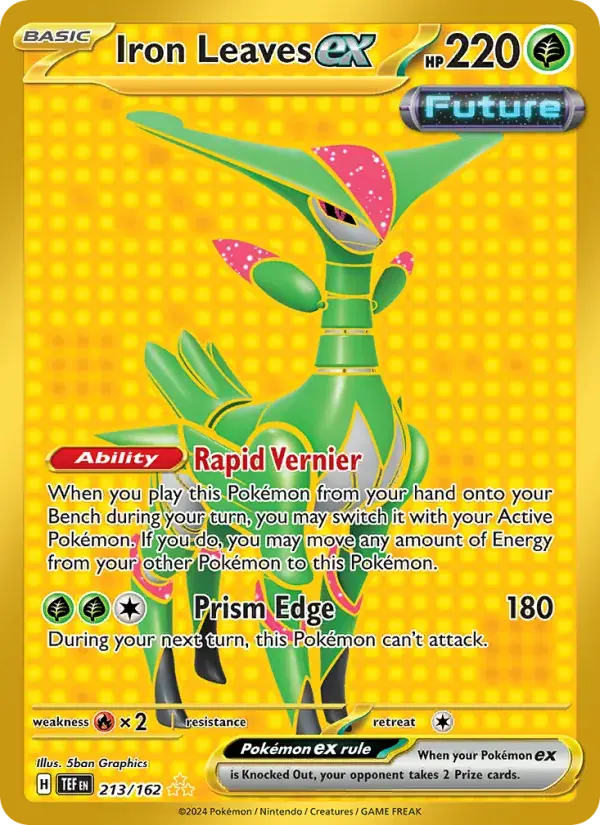 Iron Leaves ex, Temporal Forces 213/162