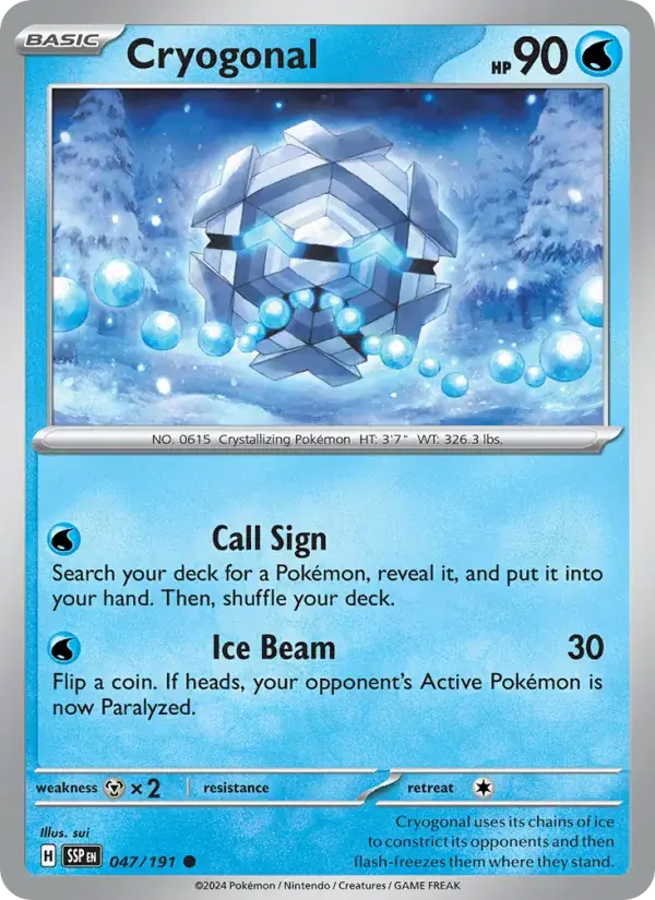 Cryogonal, Surging Sparks 047/191