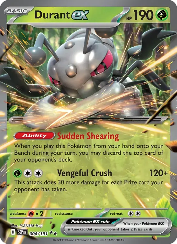 Durant ex, Surging Sparks 004/191
