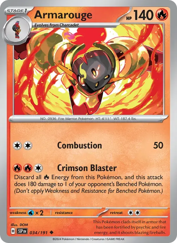 Armarouge, Surging Sparks 034/191