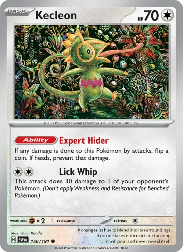 Kecleon, Surging Sparks 150/191
