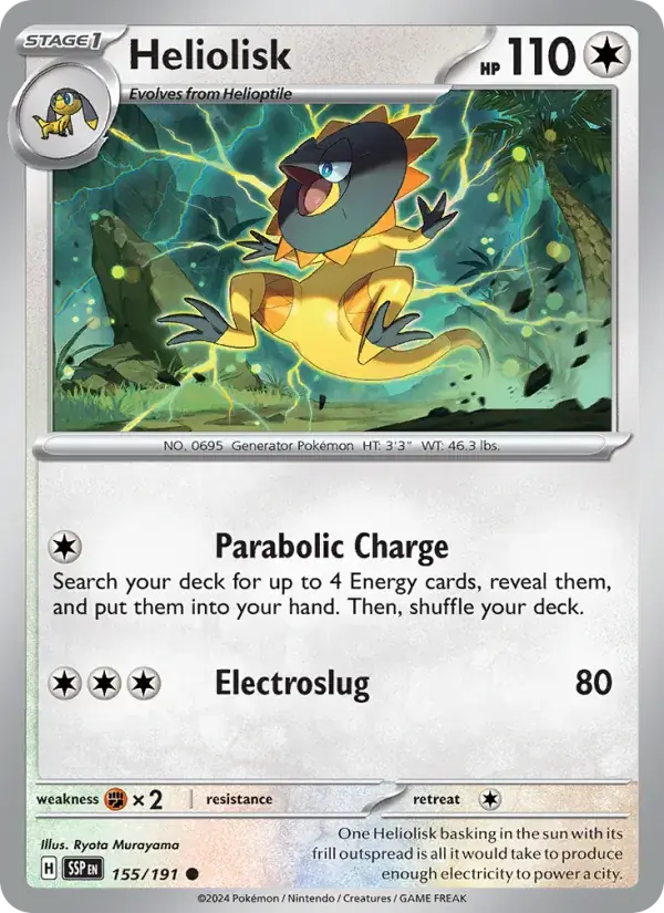 Heliolisk, Surging Sparks 155/191
