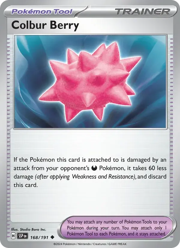 Colbur Berry, Surging Sparks 168/191