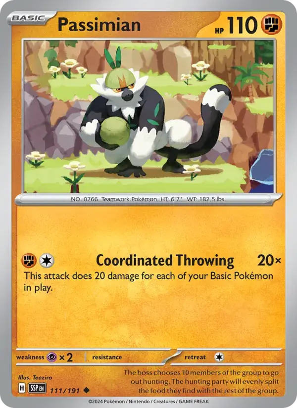 Passimian, Surging Sparks 111/191