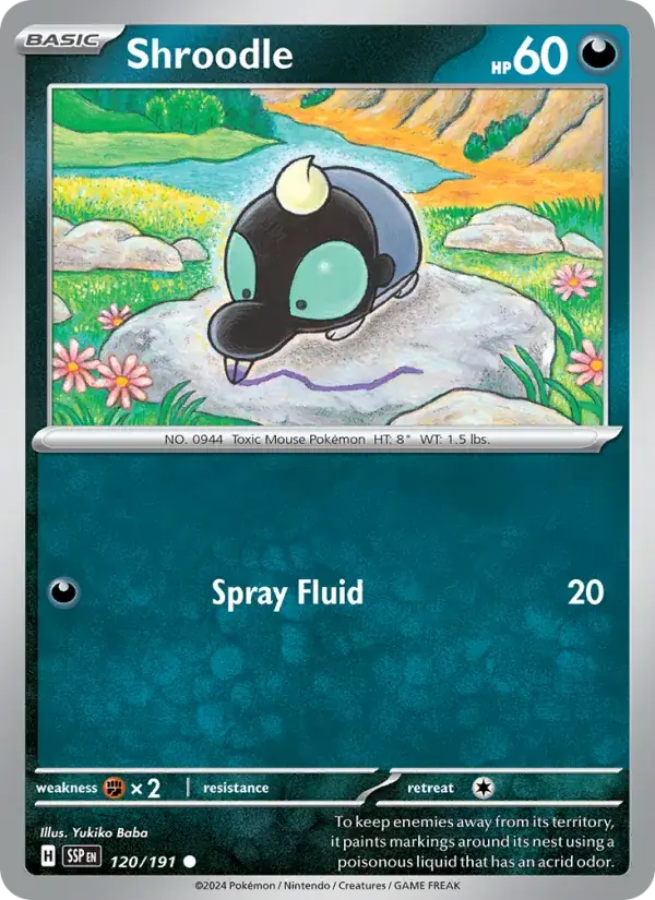 Shroodle, Surging Sparks 120/191