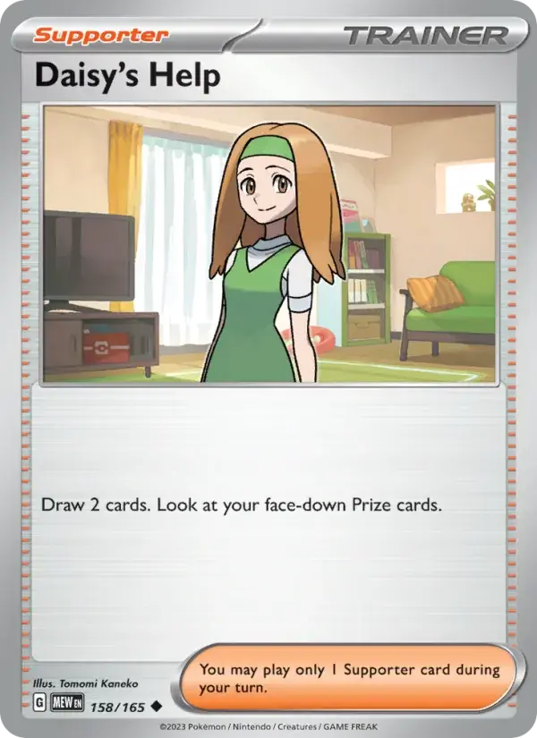 Daisy's Help, Pokémon 151 158/165