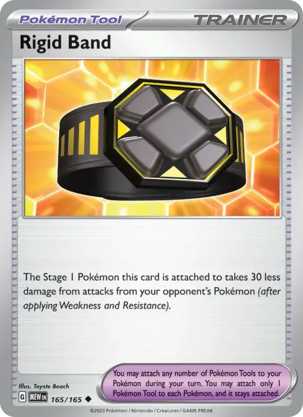 Rigid Band, Pokémon 151 165/165