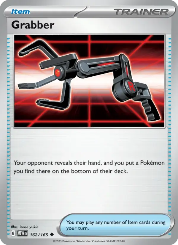 Grabber, Pokémon 151 162/165