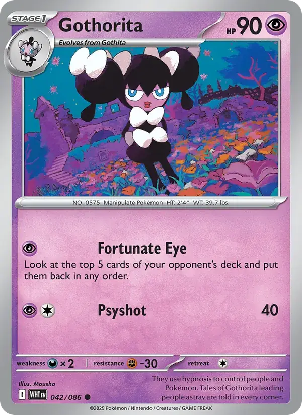 Gothorita, White Flare 042/86