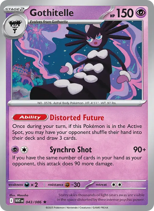 Gothitelle, White Flare 043/86