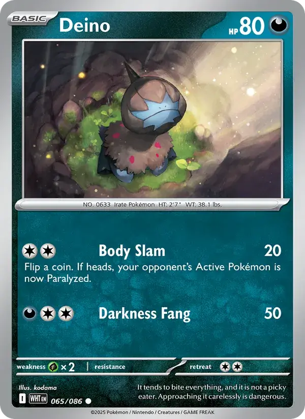 Deino, White Flare 065/86