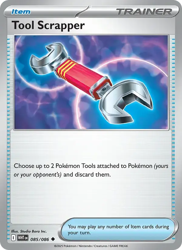 Tool Scrapper, White Flare 085/86
