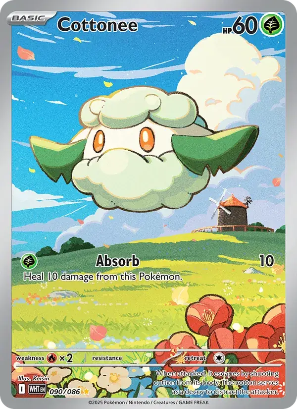 Cottonee, White Flare 090/86