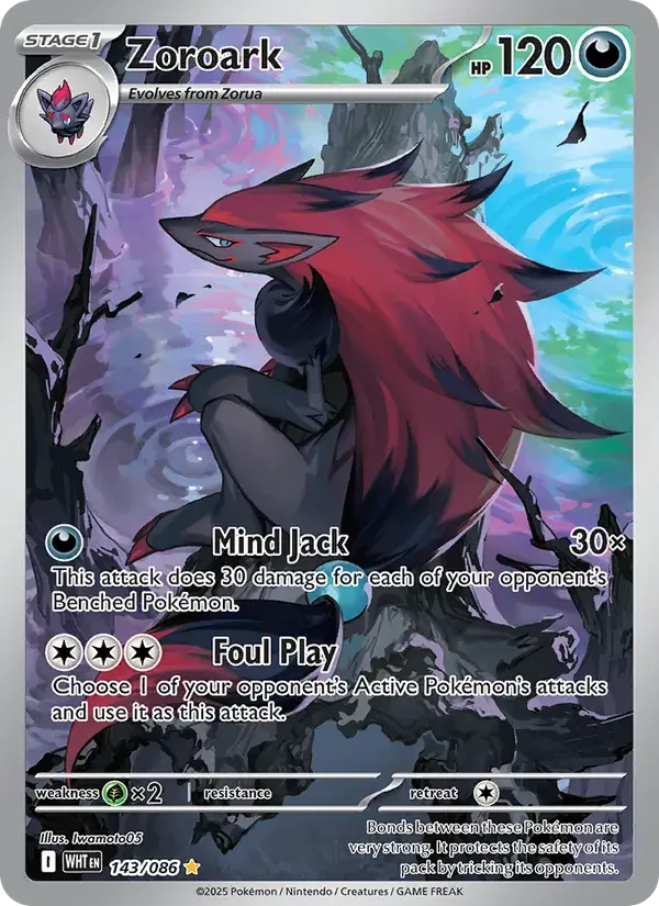 Zoroark, White Flare 143/86