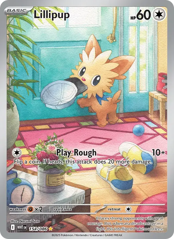 Lillipup, White Flare 154/86